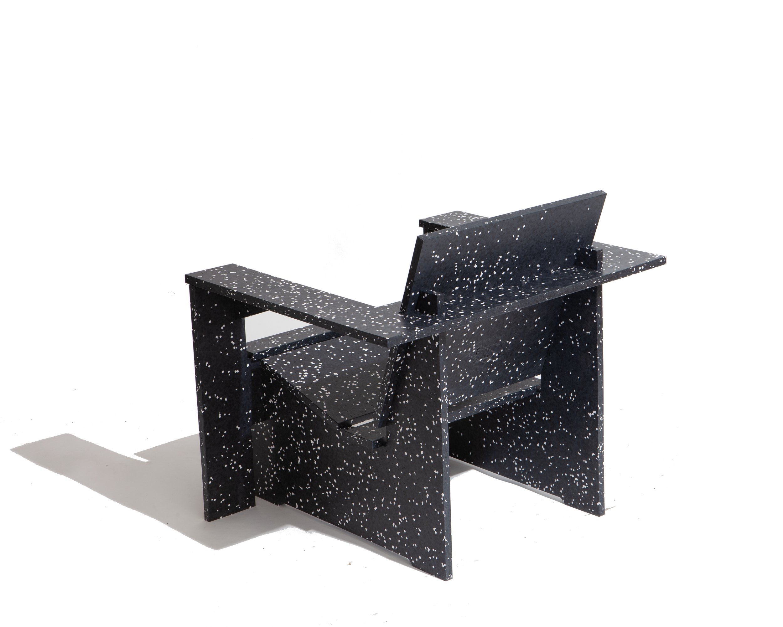 Fully-Recycled Outdoor Club Lounge Chair - FN | Fine Functional